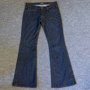 Size 10 Lucky Brand Dark Wash Charlie Flare Jeans